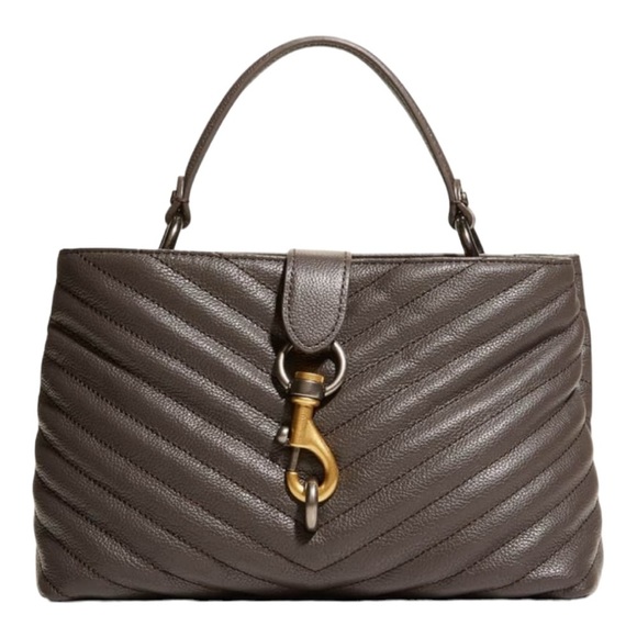 Rebecca Minkoff Handbags - Rebecca Minkoff Edie Top Handle Bag Crossbody Gray